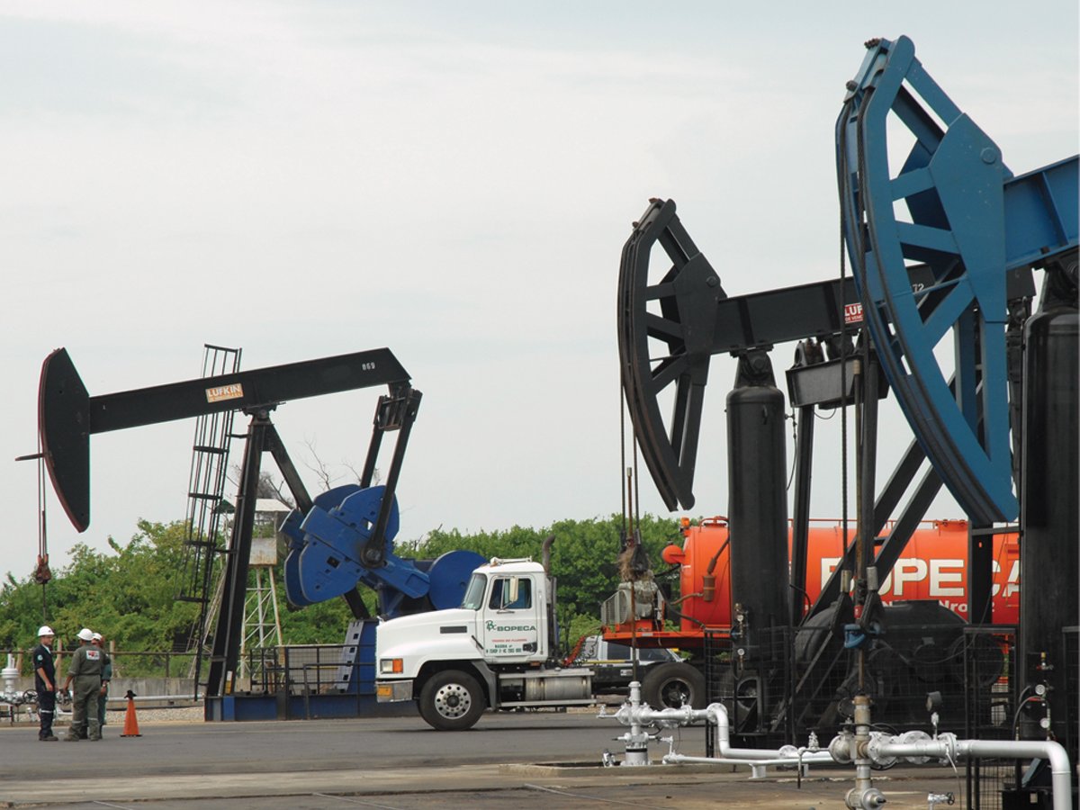 Balancines en operación en Petrocabimas